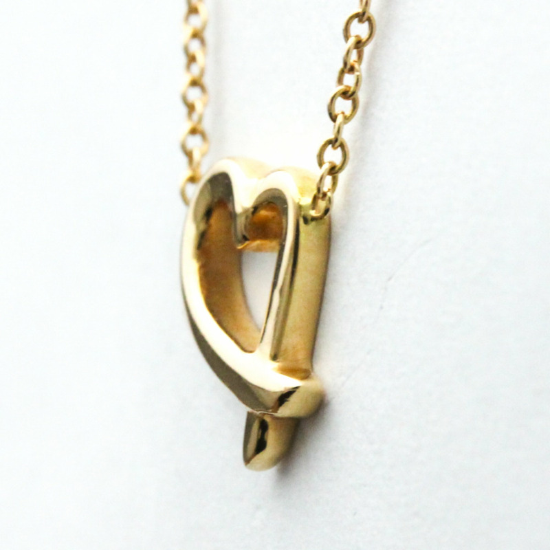 【日本直送】蒂芬妮愛心玫瑰金（18K）無石男士、女士時尚吊墜項鍊（玫瑰金）-2