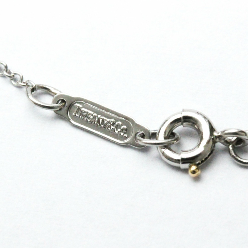 【日本直送】蒂芬妮小十字鑽石項鍊白金鑽石男士、女士時尚吊墜項鍊（銀色）-6