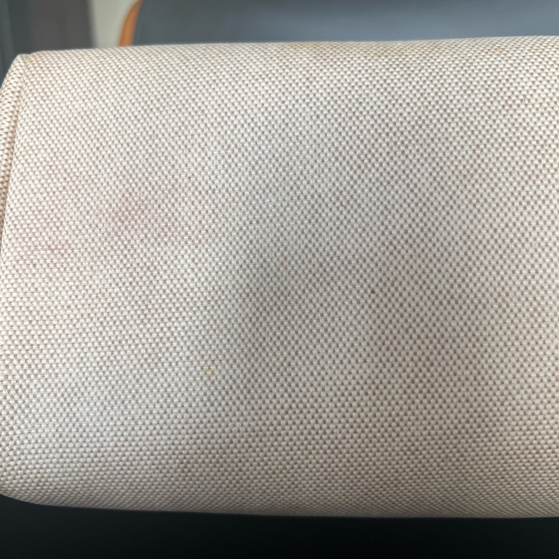 Herbag 39 Hermes 愛馬仕 黑白拼色 中古款 附替換袋-13