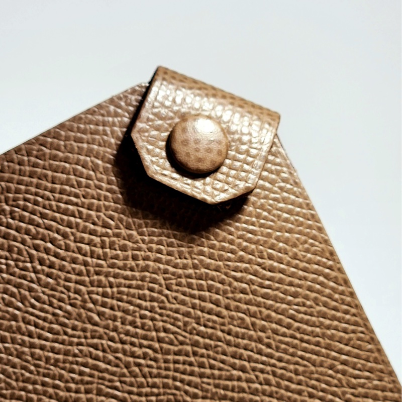 |愛馬仕護照套 PORTE-PASSEPORT TARMAC|Etoupe大象灰-5