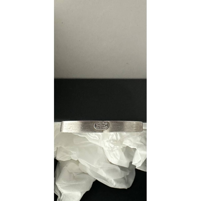 Chanel vintage香奈兒復古兩用黑色cc標誌銀色吊墜式鉤式針式耳環 項鍊-6