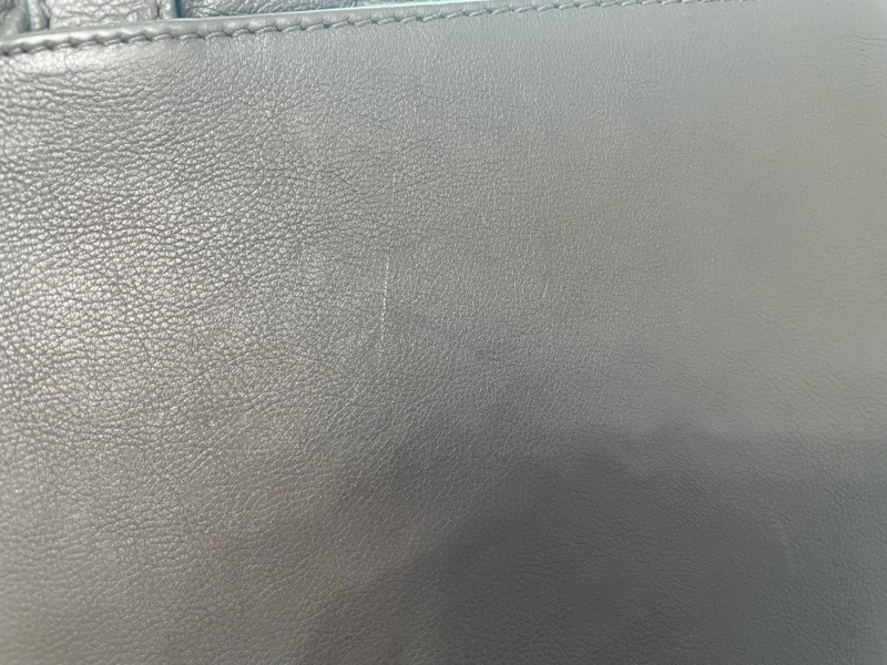 Chanel鐵灰復古銀手提側斜背包-15