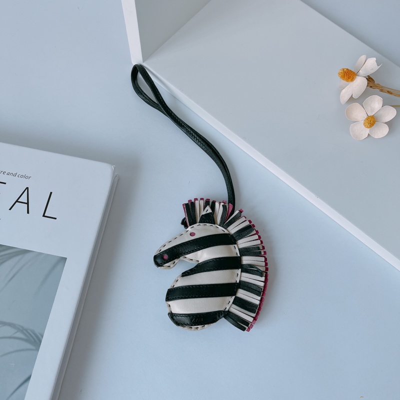 HERMÈS 斑馬 吊飾-0