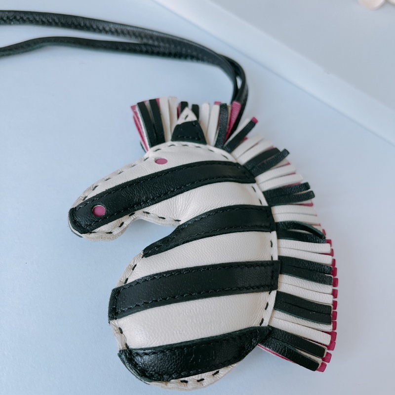 HERMÈS 斑馬 吊飾-3