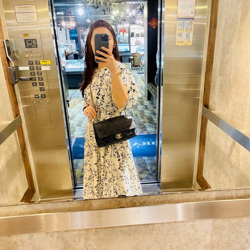 香奈兒Chanel外縫線 深藍牛皮 翻蓋口蓋包 肩背包 斜背包-5