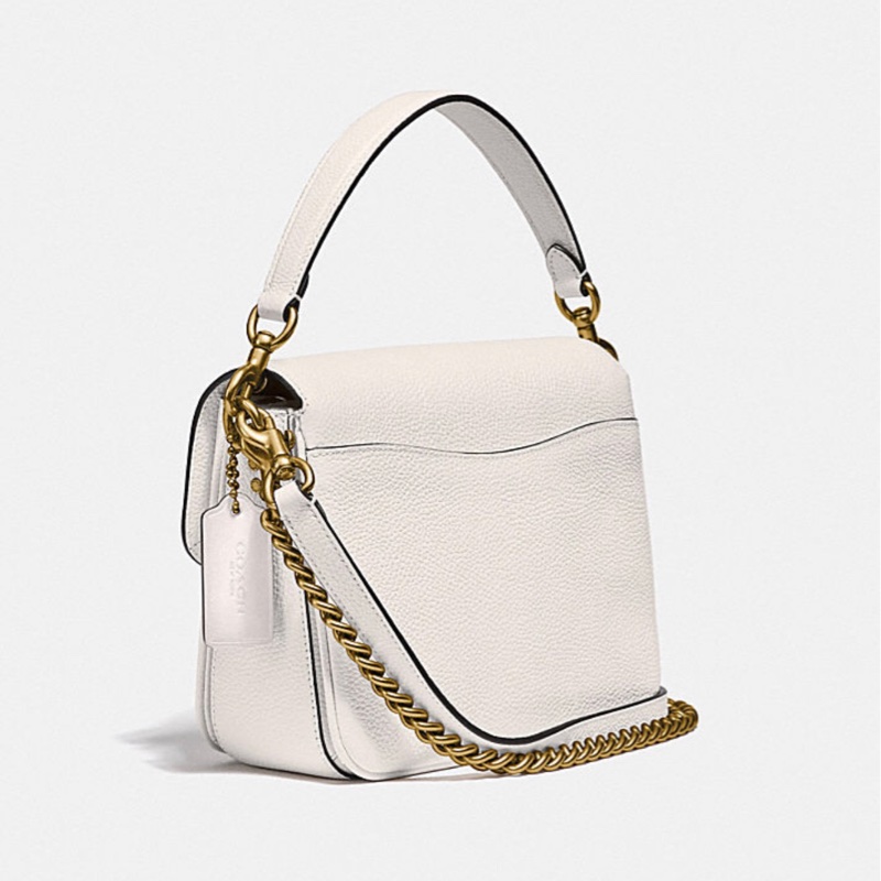 Coach Cassie19 郵差側背包 肩背包 手提包 粉筆白-1