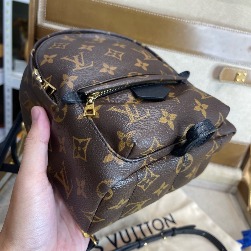 Louis Vuitton老花Springs Mini後背/斜背包🎶狀況超好-1