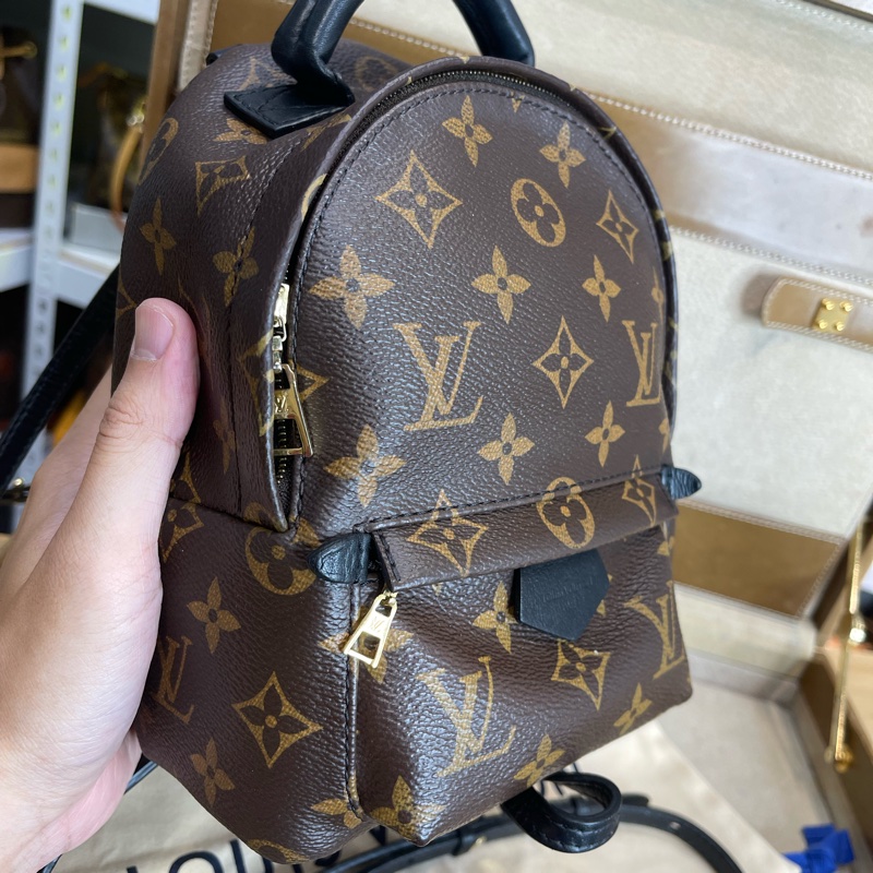 Louis Vuitton老花Springs Mini後背/斜背包🎶狀況超好-2