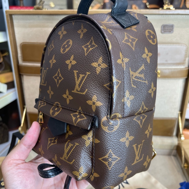 Louis Vuitton老花Springs Mini後背/斜背包🎶狀況超好-4