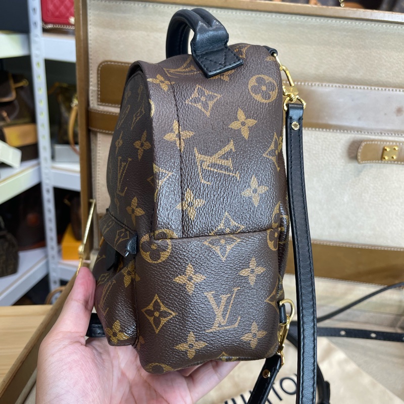Louis Vuitton老花Springs Mini後背/斜背包🎶狀況超好-15
