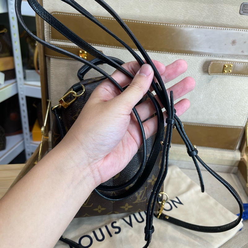 Louis Vuitton老花Springs Mini後背/斜背包🎶狀況超好-22
