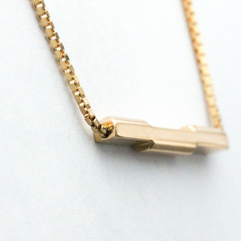 【日本直送】Gucci Link To Love 項鍊 玫瑰金（18K）無石 男士、女士時尚吊墜項鍊（玫瑰金）-2