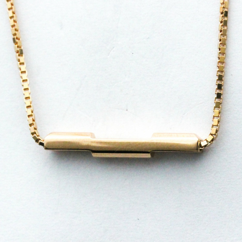 【日本直送】Gucci Link To Love 項鍊 玫瑰金（18K）無石 男士、女士時尚吊墜項鍊（玫瑰金）-4