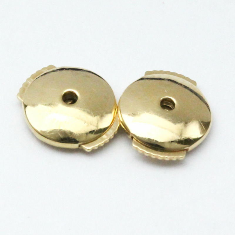 【日本直送】Van Cleef & Arpels Pure Alhambra 耳環 瑪瑙金 (18K) 耳環 黑色、金色-6