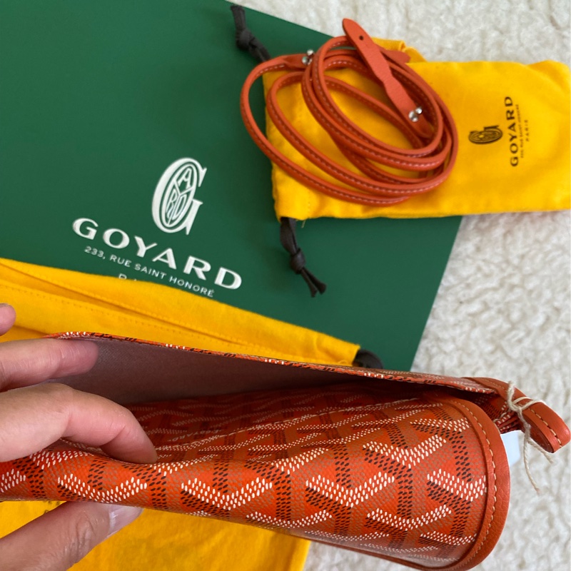 全新信封包plumet ✅經典永不退流行 爆款 排隊 三層手工 繪製 側背-11