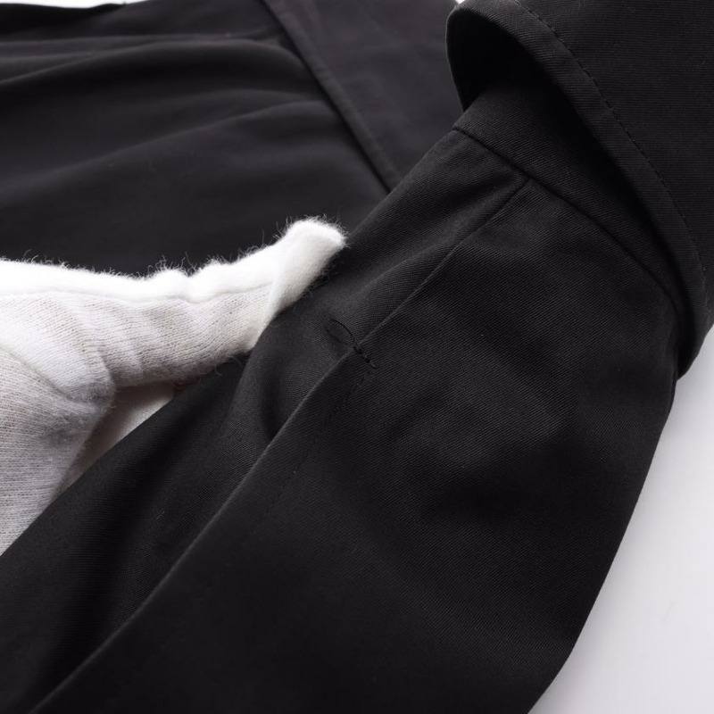 【日本直送】 Pre-owned Christian Dior wrap skirt front button black-7