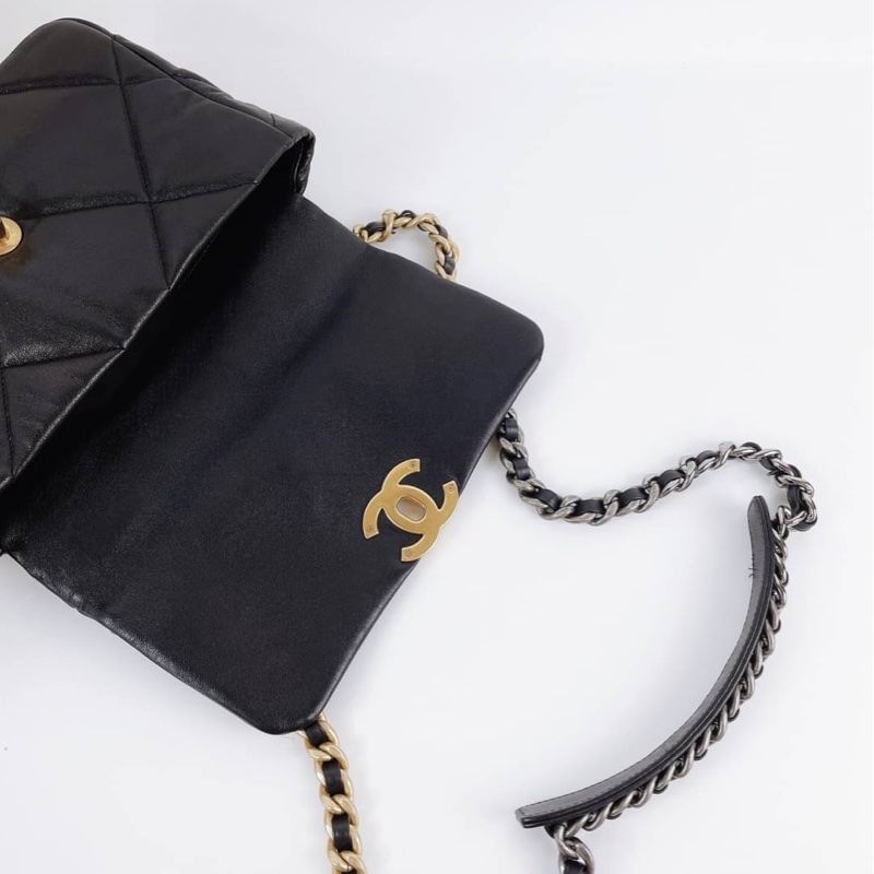 Chanel 19 Bag 小號 經典黑-13
