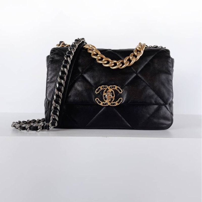 Chanel 19 Bag 小號 經典黑-17
