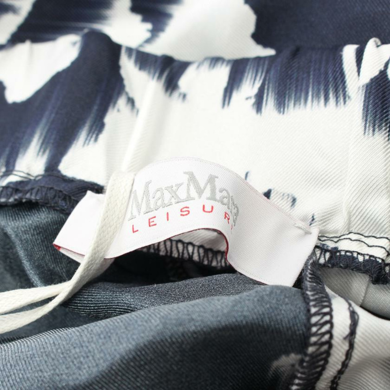 【日本直送】 Tenzone floral Pants silk Navy white-2