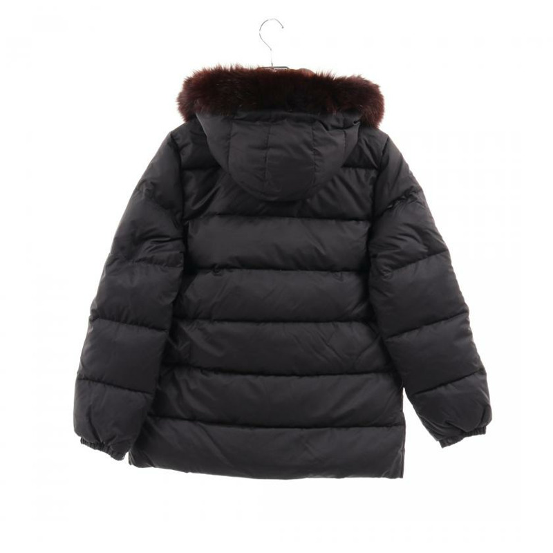【日本直送】 Pre-owned MONCLER Down jacket black brown tag-1