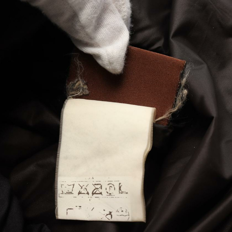 【日本直送】 Pre-owned MONCLER Down jacket black brown tag-3