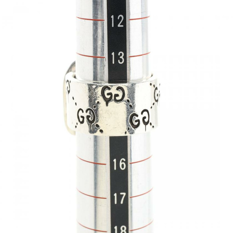 【日本直送】 ring ring skull SV925 Silver-4