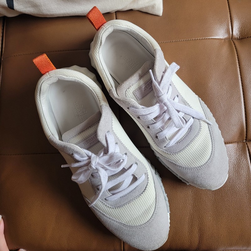 愛馬仕經典H logo運動休閒鞋-3