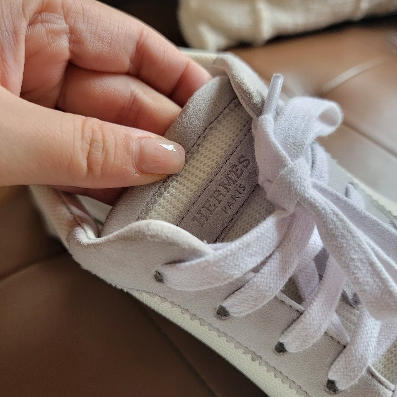 愛馬仕經典H logo運動休閒鞋-10