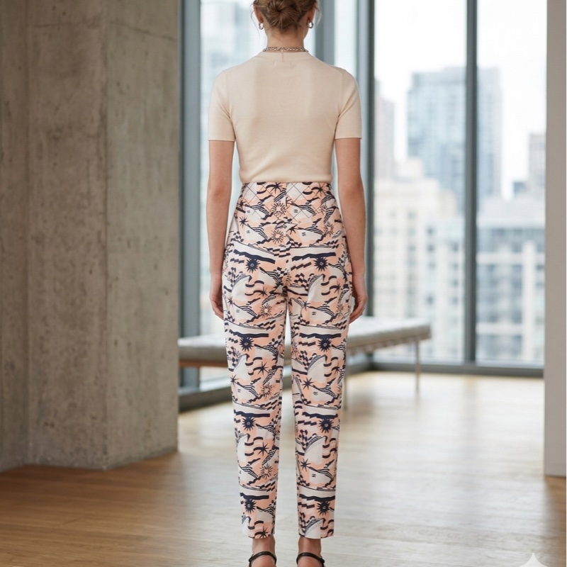 Chanel香奈兒專櫃正品秀款長褲 38號 全新-3