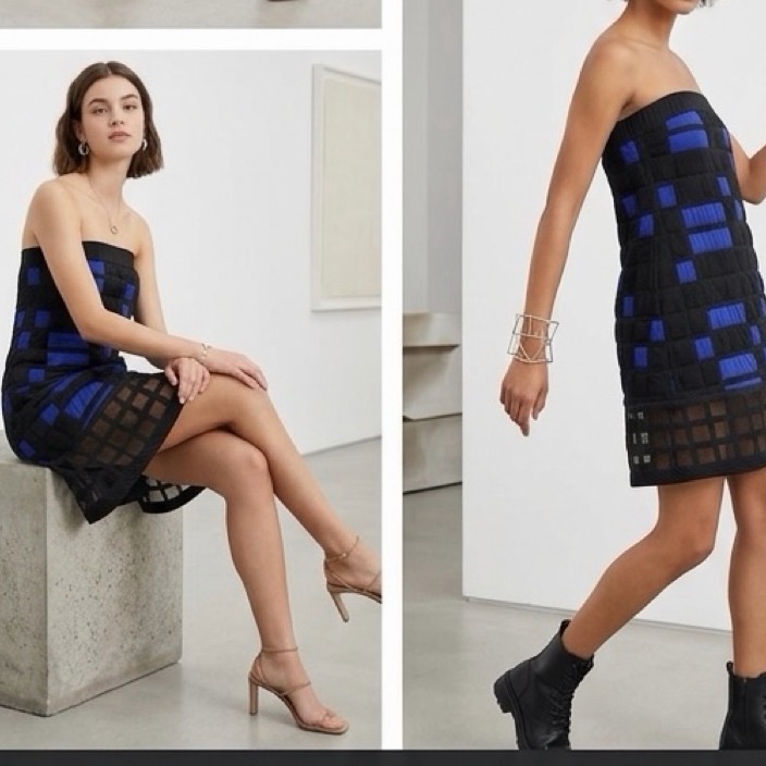 Chanel正品兩穿秀款短洋裝美裙 38號 XS-S適穿-2