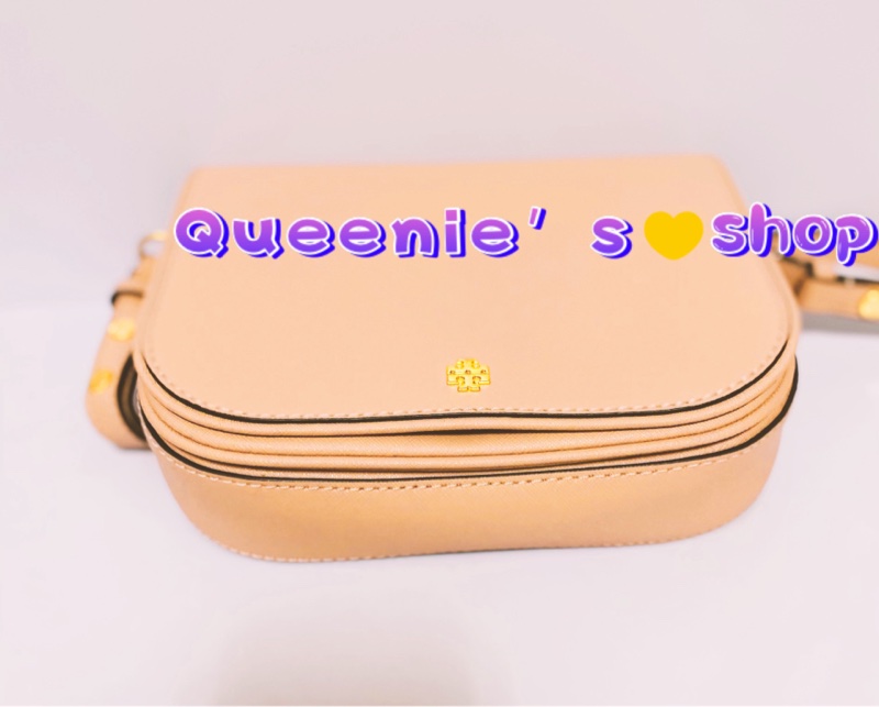 Tory burch Emerson經典LOGO防刮皮革肩背斜背包-2