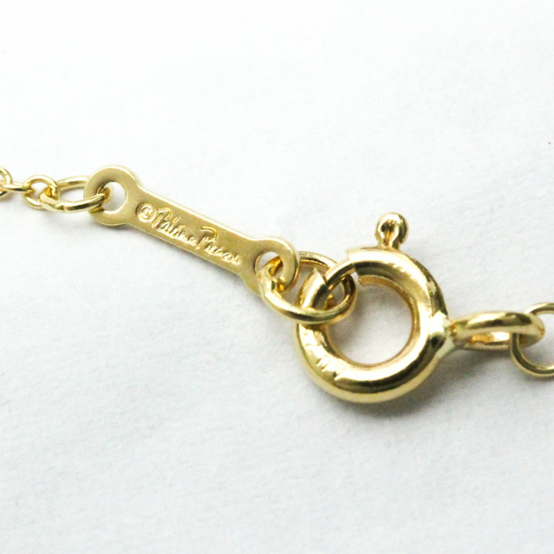 【日本直送】蒂芬妮橄欖葉紫水晶項鍊黃金（18K）紫水晶男士、女士時尚吊墜項鍊（金色）-6