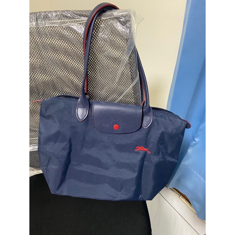 Longchamp 長柄S 70週年紀念版 Le Pliage 刺繡款尼龍包-2