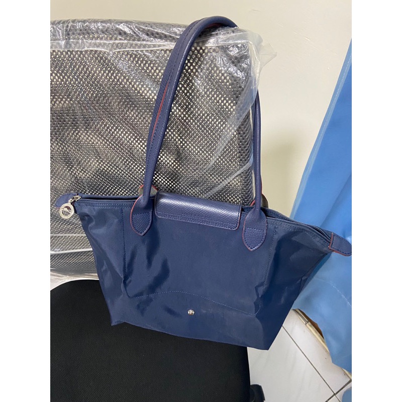 Longchamp 長柄S 70週年紀念版 Le Pliage 刺繡款尼龍包-4