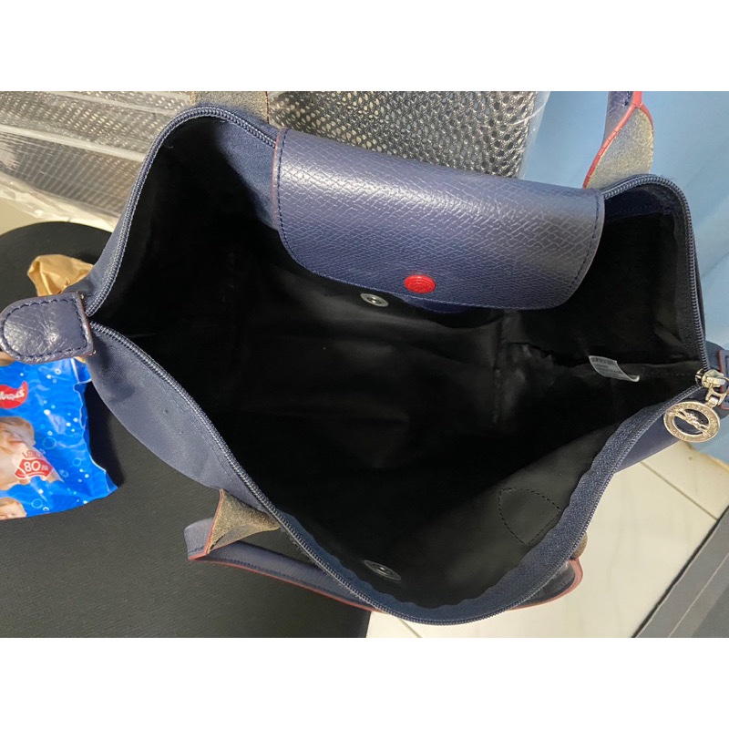 Longchamp 長柄S 70週年紀念版 Le Pliage 刺繡款尼龍包-9