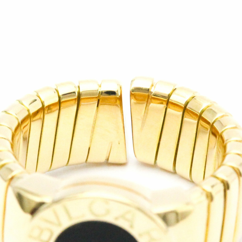 【日本直送】Bvlgari 寶格麗 瑪瑙戒指 黃金 (18K) 時尚瑪瑙戒指 金色-5