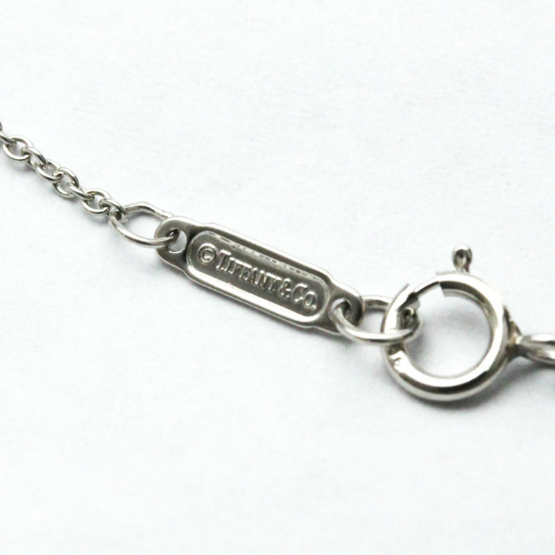 【日本直送】蒂芬妮小十字鑽石項鍊白金鑽石女式、男士時尚吊墜項鍊(銀色)-6