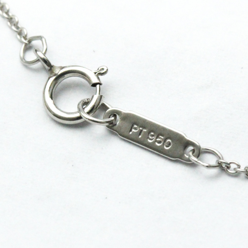 【日本直送】蒂芬妮小十字鑽石項鍊白金鑽石女式、男士時尚吊墜項鍊(銀色)-7