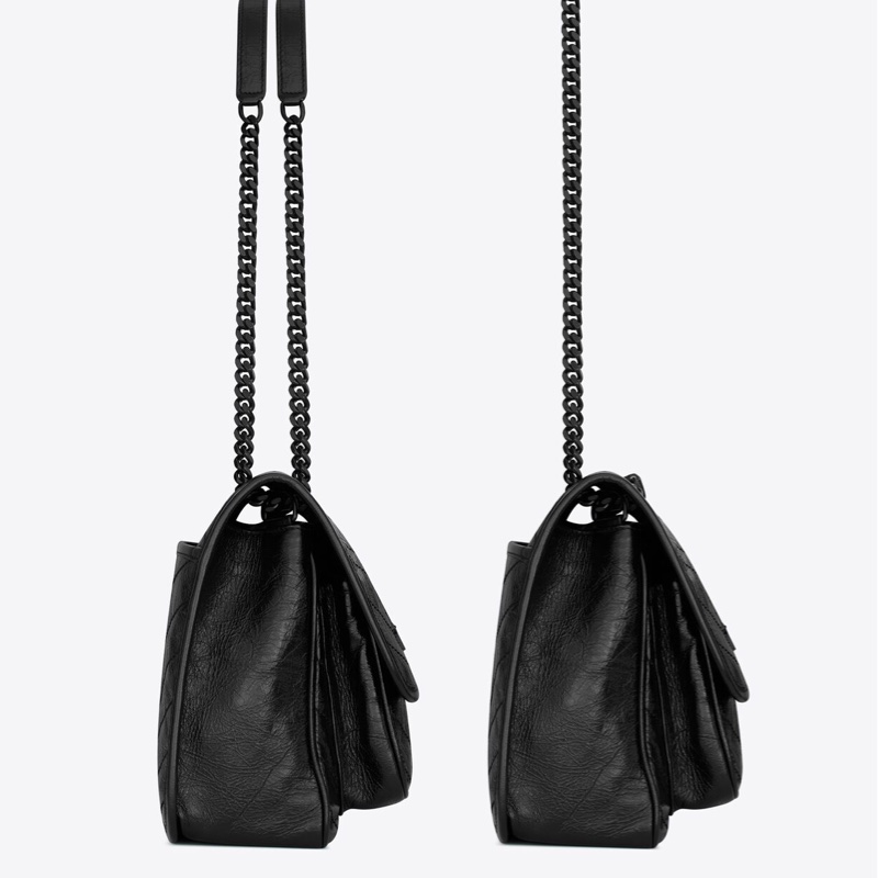 全新YSL Niki黑色黑鍊 YSL包包 YSLniki-9