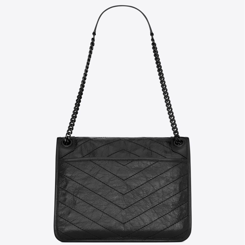 全新YSL Niki黑色黑鍊 YSL包包 YSLniki-11
