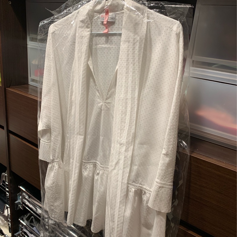 Redvalentino 白色傘狀襯衫-2