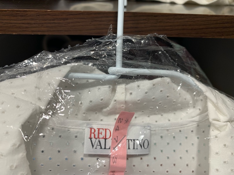 Redvalentino 白色傘狀襯衫-3