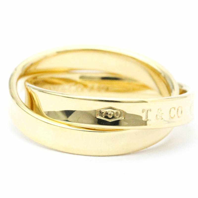 【日本直送】蒂芬妮 1837 連鎖戒指黃金 (18K) 時尚無石戒指金-3