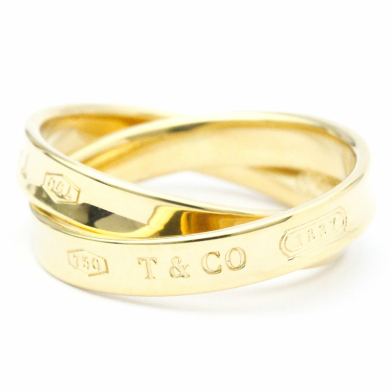 【日本直送】蒂芬妮 1837 連鎖戒指黃金 (18K) 時尚無石戒指金-4