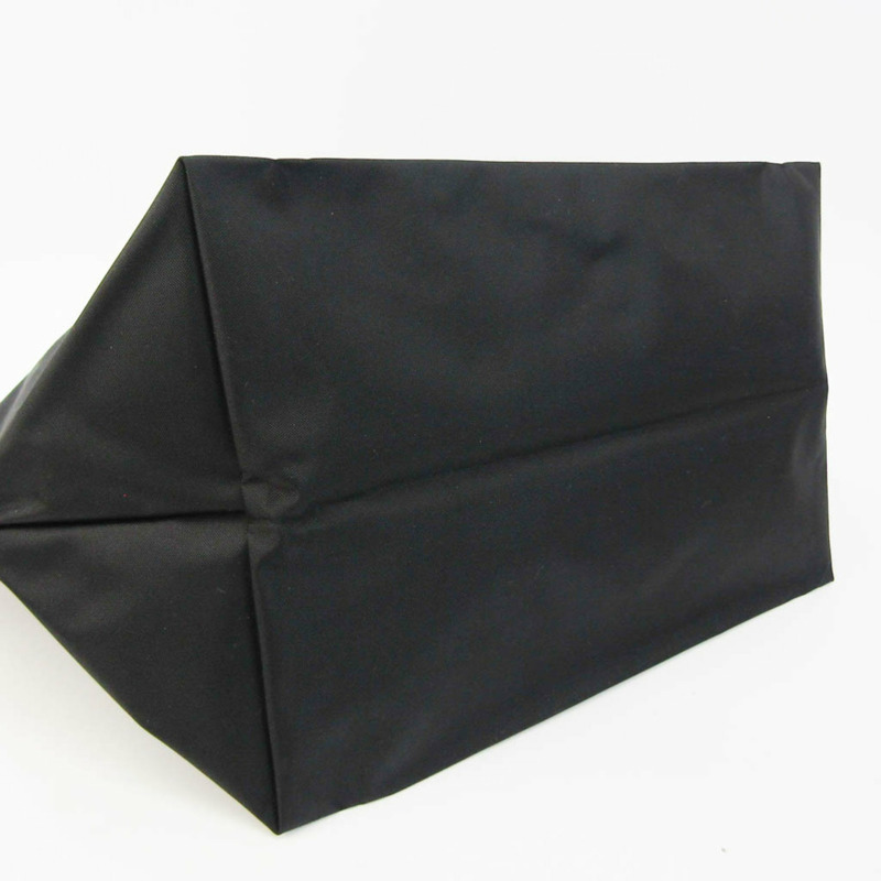 【日本直送】Longchamp Pliage Club Hand M L1623619001 女用尼龍、皮革手提包黑色-4