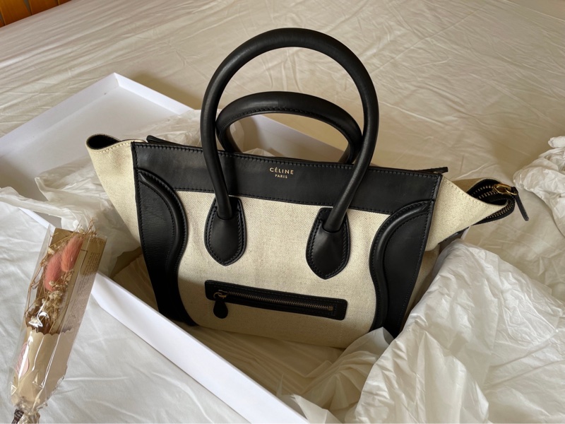 Celine Luggage囧臉包-2