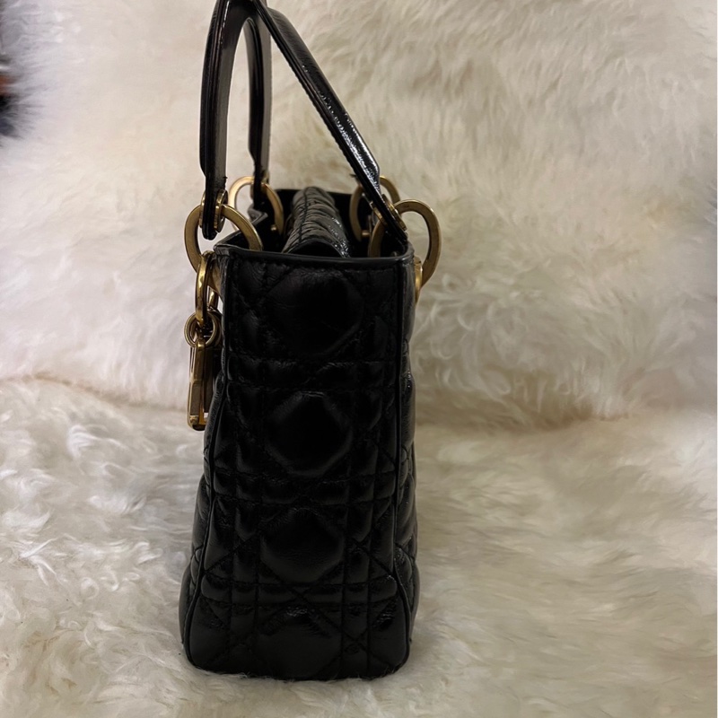 小號Lady Dior/黛妃包 附原本保證卡，收據-4