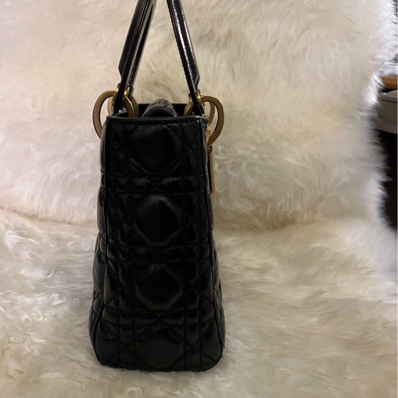 小號Lady Dior/黛妃包 附原本保證卡，收據-15