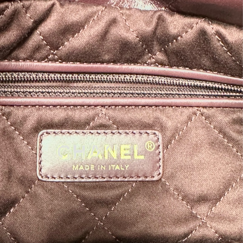 CHANEL 🇫🇷 22 small bag (酒紅)-15