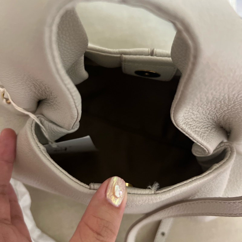 POLENE neuf mini  -chalk-10